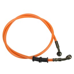 800mm/1000mm/1100mm/1200mm Motorcycle Brake Hose Kit - Stainless Steel Braided Hydraulic Brake Line for Universal Fitment