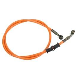 800mm/1000mm/1100mm/1200mm Motorcycle Brake Hose Kit - Stainless Steel Braided Hydraulic Brake Line for Universal Fitment