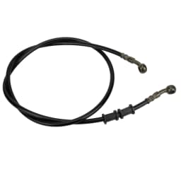 800mm/1000mm/1100mm/1200mm Motorcycle Brake Hose Kit - Stainless Steel Braided Hydraulic Brake Line for Universal Fitment