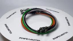 800mm/1000mm/1100mm/1200mm Motorcycle Brake Hose Kit - Stainless Steel Braided Hydraulic Brake Line for Universal Fitment