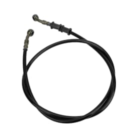 800mm/1000mm/1100mm/1200mm Motorcycle Brake Hose Kit - Stainless Steel Braided Hydraulic Brake Line for Universal Fitment
