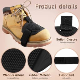 Motorcycle Riding Anti-slip Shoe Cover Motorcycle Shoes Foot Cover Motorcycle Boot Shifter Protector Protective Pad 1/2/4 pcs