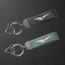 For Guzzi V85TT V7 V9 Breva 850 1100 1200 GRISO 1100 NORGE 1200 GT8V 75 High-Grade Leather Motorcycle Keychain Holder Keyring