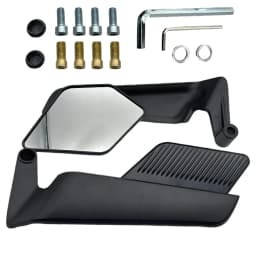 For MT03 MT07 MT25 MT09/ MT09 MT10 SP ABS Motorcycle Rearview Mirror Adjustable Rotating Side View Mirrors for DUKE 790 890 125