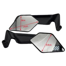 For MT03 MT07 MT25 MT09/ MT09 MT10 SP ABS Motorcycle Rearview Mirror Adjustable Rotating Side View Mirrors for DUKE 790 890 125