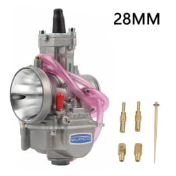 For Keihin PWK 28 30 32 34 mm Motorcycle Flat Curtain Carburetor For Scooter 2T 4T ATV Dirt Bike Enduro Motocross Accessories