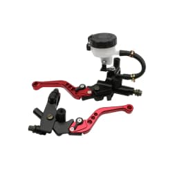 Motorcyle Universal 7/8" 22mm CNC Aluminum Motorcycle Adjustable Clutch Brake Pump Lever Hydraulic Master Cylinder for 250cc-500
