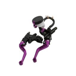 Motorcyle Universal 7/8" 22mm CNC Aluminum Motorcycle Adjustable Clutch Brake Pump Lever Hydraulic Master Cylinder for 250cc-500