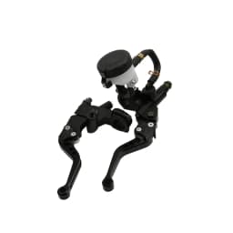 Motorcyle Universal 7/8" 22mm CNC Aluminum Motorcycle Adjustable Clutch Brake Pump Lever Hydraulic Master Cylinder for 250cc-500