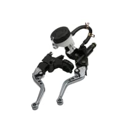 Motorcyle Universal 7/8" 22mm CNC Aluminum Motorcycle Adjustable Clutch Brake Pump Lever Hydraulic Master Cylinder for 250cc-500