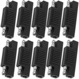 SAE Polarity Reverse Adapter SAE to SAE Connectors for Solar Panel Battery Power Charger Maintainer Motorcycle
