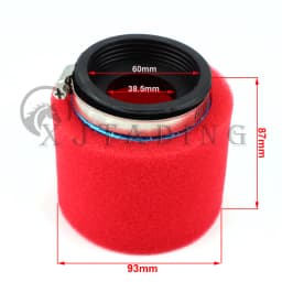 Motorcycle Scooter Dirt Pit Bike Moped Parts 35mm 38mm 42mm 45mm 48mm 50mm 60mm Bend Elbow Neck Foam Air Filter Sponge Cleaner