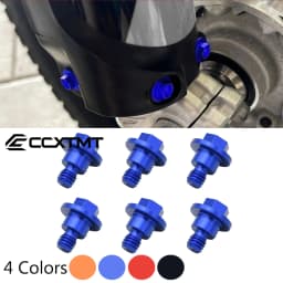 M6*12 Motocross Front Fork Guard Bolt Screw For Yamaha YZ65 YZ85 YZ125 YZ250 YZ250F YZ450F 2008-2022 For GasGas EX EC MC 125-300