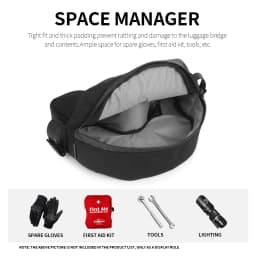 Storage Bag For BMW R1200GS R 1200 GS 2004 - 2011 2012 Motorcycle Repair Tool Bag Waterproof Bag Luggage Rack bags Tail Bag