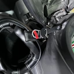 For GTS300 GTV300 50 125 150 250 GTS 300 Helmet Lock Bracket Helmet Hook Hanger Motorcycle Accessories Hidden Seat Hook