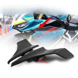 For CFMOTO CF250SR - Side Spoiler Wings and Fixed Winglet Fairing Deflector, Motorcycle Parts for Styling and Aerodynamics