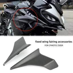 For CFMOTO CF250SR - Side Spoiler Wings and Fixed Winglet Fairing Deflector, Motorcycle Parts for Styling and Aerodynamics