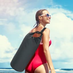 Waterproof Diving, Swimming, Hiking Driving Travel Kits Shoulder Bag Motorcycle Bag 10L 15L 20L 30L Outdoor PVC Dry Sack Bag