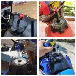 Fuel Tank Air Vent CNC Gas Cap Oil Vent For KTM EXC EXCF SX SXF XC XCW Suzuki Beta Honda GASGAS Husqvarna Yamaha Dirt Bikes ATV