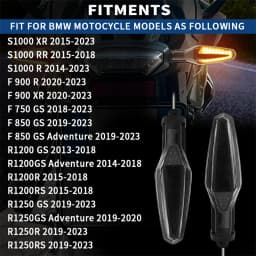 For BMW R1250GS LC ADV R1250 R1200 R RS GS R1200GS R1250RS R1250R S 1000 R XR F750GS F850GS F900R Flasher LED Turn Signal Light