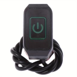 Universal Motorcycle Handlebar Switch Button 12V Button Connector Switch for Electric Star Pressure Waterproof Control Switch