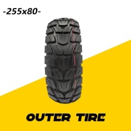 10 Inch Tire 10X3.0 80/65-6 255X80 for Kaabo Mantis 10 Zero KUGOO Electric Scooter Front or Rear Wheel Tyre Accessories Parts