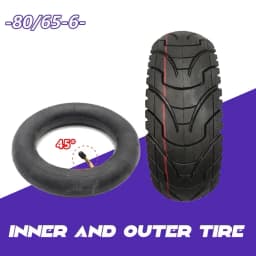10 Inch Tire 10X3.0 80/65-6 255X80 for Kaabo Mantis 10 Zero KUGOO Electric Scooter Front or Rear Wheel Tyre Accessories Parts