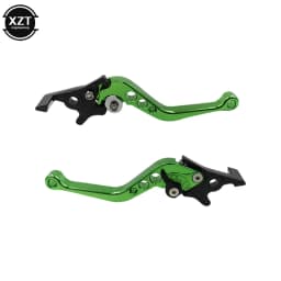 HOT 2Pcs Universal CNC Alloy Motorcycle Brake Handle Adjustable Front Rear Disc Brakes Double Disc Brake Handle Lever