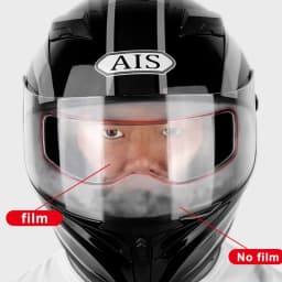 Motorcycle Helmet Anti-rain and Anti-fog Films Safety Driving Durable Nano Coating Clear Sticker Film Motorbike Accessories