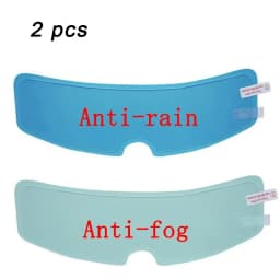 Motorcycle Helmet Anti-rain and Anti-fog Films Safety Driving Durable Nano Coating Clear Sticker Film Motorbike Accessories