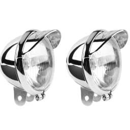 Motorcycle Headlights Universal Motorcycle Front Auxiliary Light For GN125 Side Light For Motorbike Head Lamp Accessories