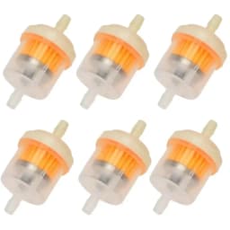 1-6pcs Car Gasoline Oil Filter Pipes Universal Inline Gas Fuel Filter for Small Engine Lawn Mower Motorcycle Accessories 6MM-8MM