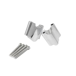 2" Rise CNC Aluminum 1" Handlebar Riser 50mm Handlebar Mount Extension Block for Harley Sportster XL1200 XL48 48 2010-UP
