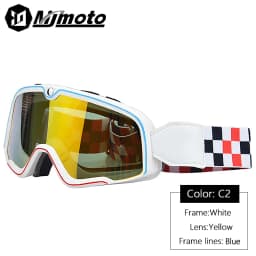Motorcycle Dust Goggles Enduro Cross Glasses ATV Glasses Moto Motocross 100 Glasses Dirt Bike Off-road Riding Ski Ride Goggles