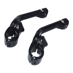 Motorcycle 1 1/4" Highway Footrest Engine Guard Mount Footpegs For Harley Road King Sportster 1200 Iron 883 Electra Street Glide