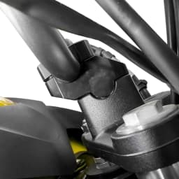 22mm 7/8" Brand-New Black Handle Bar Mount Risers Offset Extend Raised For Honda NC750X Bajaj Dominar 400