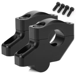 22mm 7/8" Brand-New Black Handle Bar Mount Risers Offset Extend Raised For Honda NC750X Bajaj Dominar 400