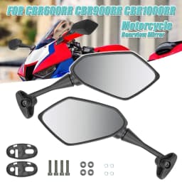 2Pcs/Pair Motorcycle Rearview Mirror For HONDA CBR600RR 2003 -2011 CBR900 1998-2003 CBR1000RR 2004-2007 Reflector Side Mirrors