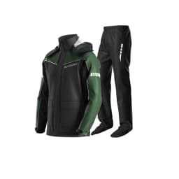 Motorcycle Rainsuit Waterproof Split Raincoat Suit Cycling Motorbike Jacket and Pants Lightweight Foldable Windproof Reflective