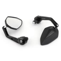 Artudarech 7/8" 22mm Motorcycle Handle Bar End Mirrors Aluminum Sportbike Street Fighter for Honda CBR650R for Yamaha for Suzuki