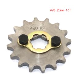 Front Engine 420 20mm 10t 11T 12t 13T 14T 15t 16t 17T 18t 19T Toothed Sprocket With Fixed Plate Lock