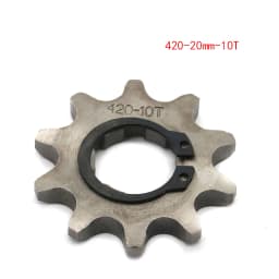 Front Engine 420 20mm 10t 11T 12t 13T 14T 15t 16t 17T 18t 19T Toothed Sprocket With Fixed Plate Lock