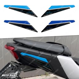 3D Resin Motorcycle Sticker Set Tail Section Decals Waterproof For MT-07 MT 07 MT07 2025
