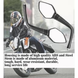 Motorcycle Side Rearview Mirror Suitable For KTM 250ADV 390ADV 790 890ADV DUKE High-Quality Side Mirror Accessories
