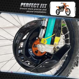 For GasGas EC 300 EC 250 ECF 350 MC 125 MC250F EXF 350 450 2021-2025 Front Brake Disc Guard For KTM EXC 300 For Husqvarna TE 300