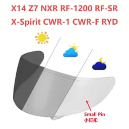 Helmet Visor Lens for SHOEI Z-7 Z7 X-14 X14 CWR-1 CWR1 NXR RF-1200 RF1200 X-Spirit III XSpirit 3 X-Fourteen RYD CWR-F CWRF RF-SR