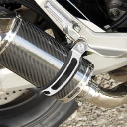 Motorcycle Exhaust Muffler Clamp Exhaust Pip Supporting Bracket Fixed Ring Hanger Band Fixture 60/88mm Support Bracket