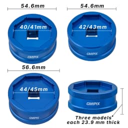 GMIPIX Fork Cap Socket 40-41mm 42-43mm 44-45mm Fork Cap Removal Installation Tool Motorcycle Repair for ZX-4R ZX-10R V4 1300GS