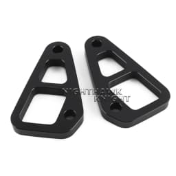 Motorcycle Passenger Footstool Replacement Kit CNC Aluminum Side Tie Down Brackets For Aprilia Tuareg 660 Tuareg660 2022-2025