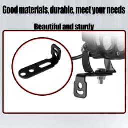 L Shape Bracket For Motorcycle LED Light Multi Functional Headlight Bracket For Fender Motorcycle Auxiliary Light Mount Holder